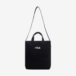 Fila Linear Logo - Miesten Olkalaukku - Mustat | FI-82948